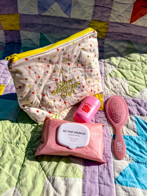 Slow mornings club bag