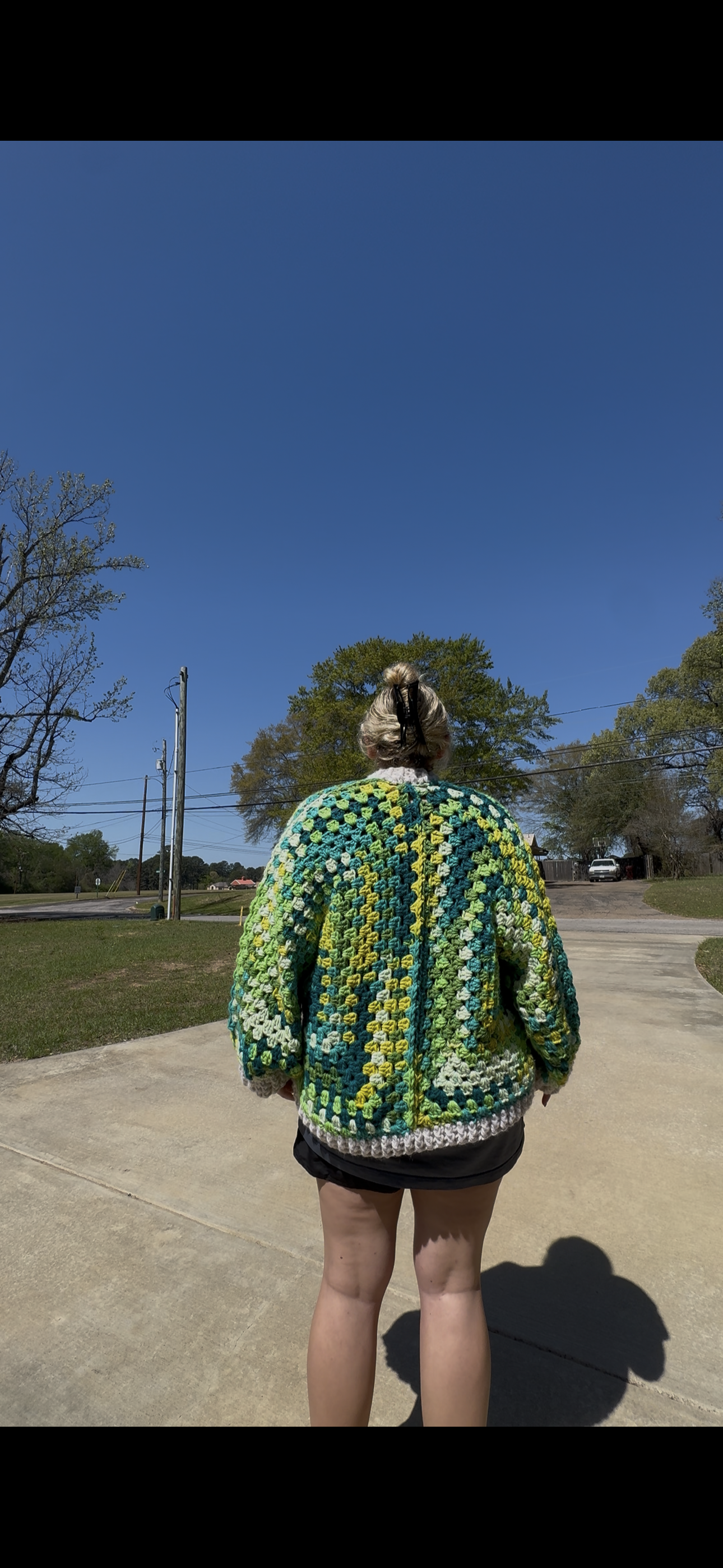 Crochet cardigan