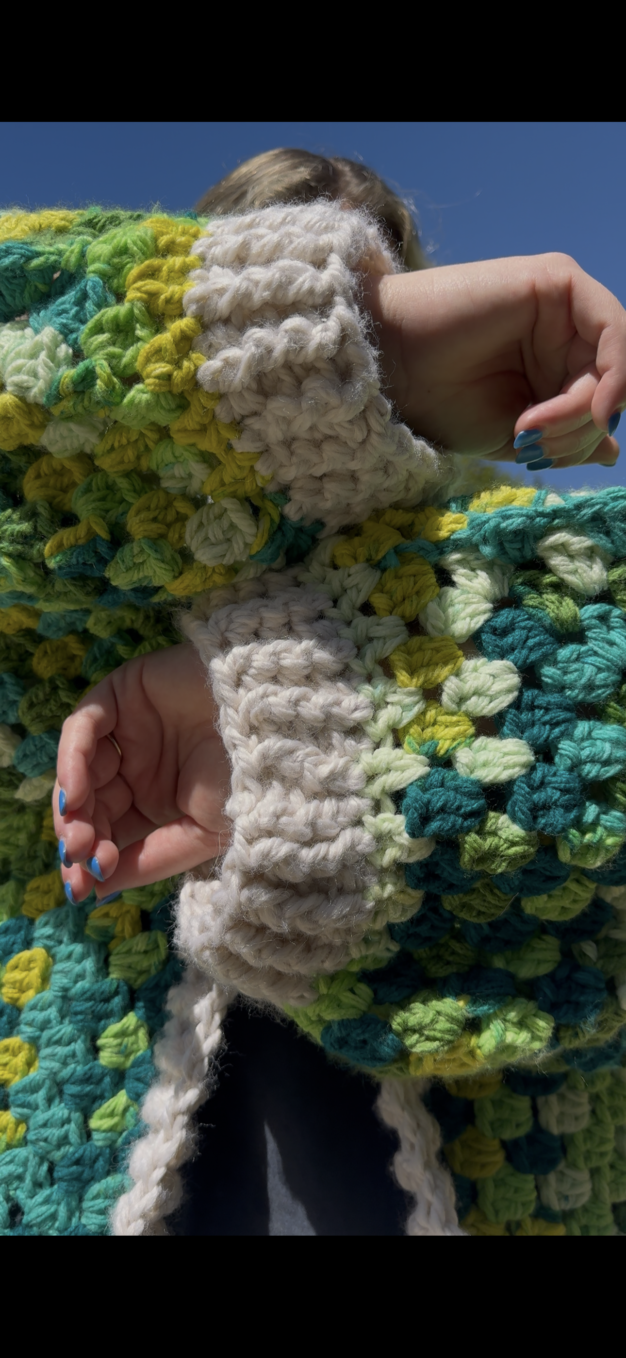 Crochet cardigan