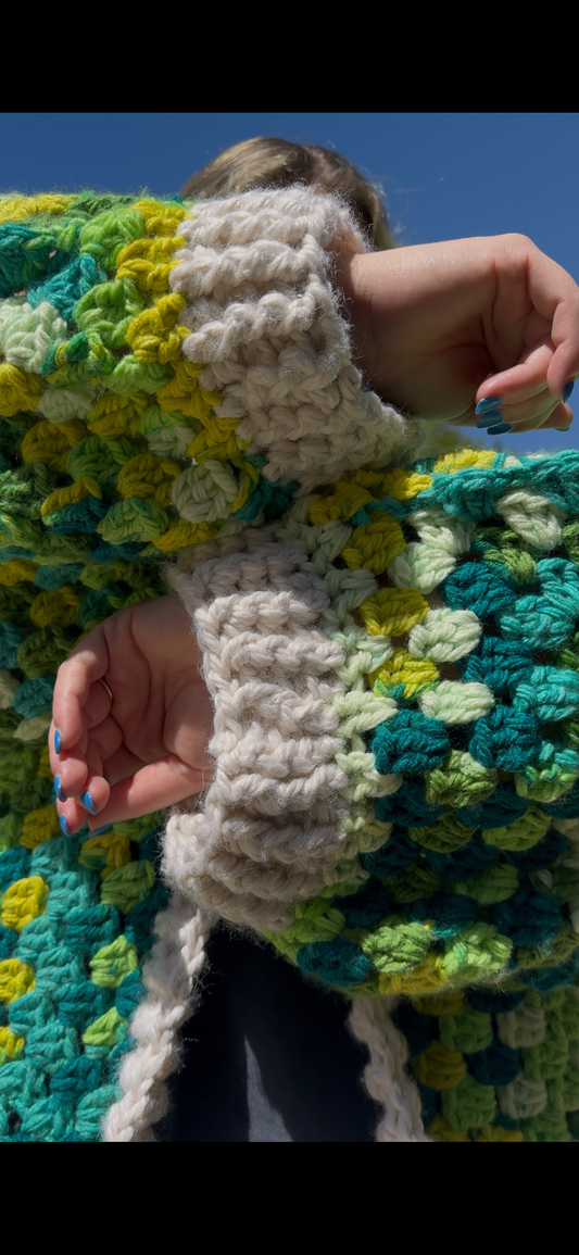 Crochet cardigan