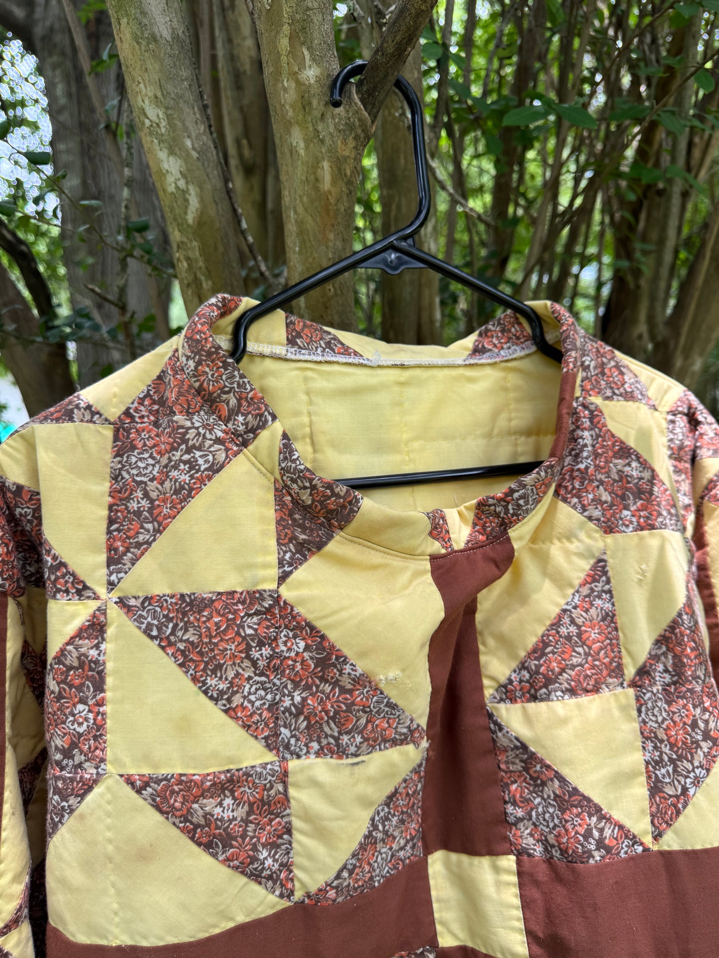Vintage Quilt Pullover