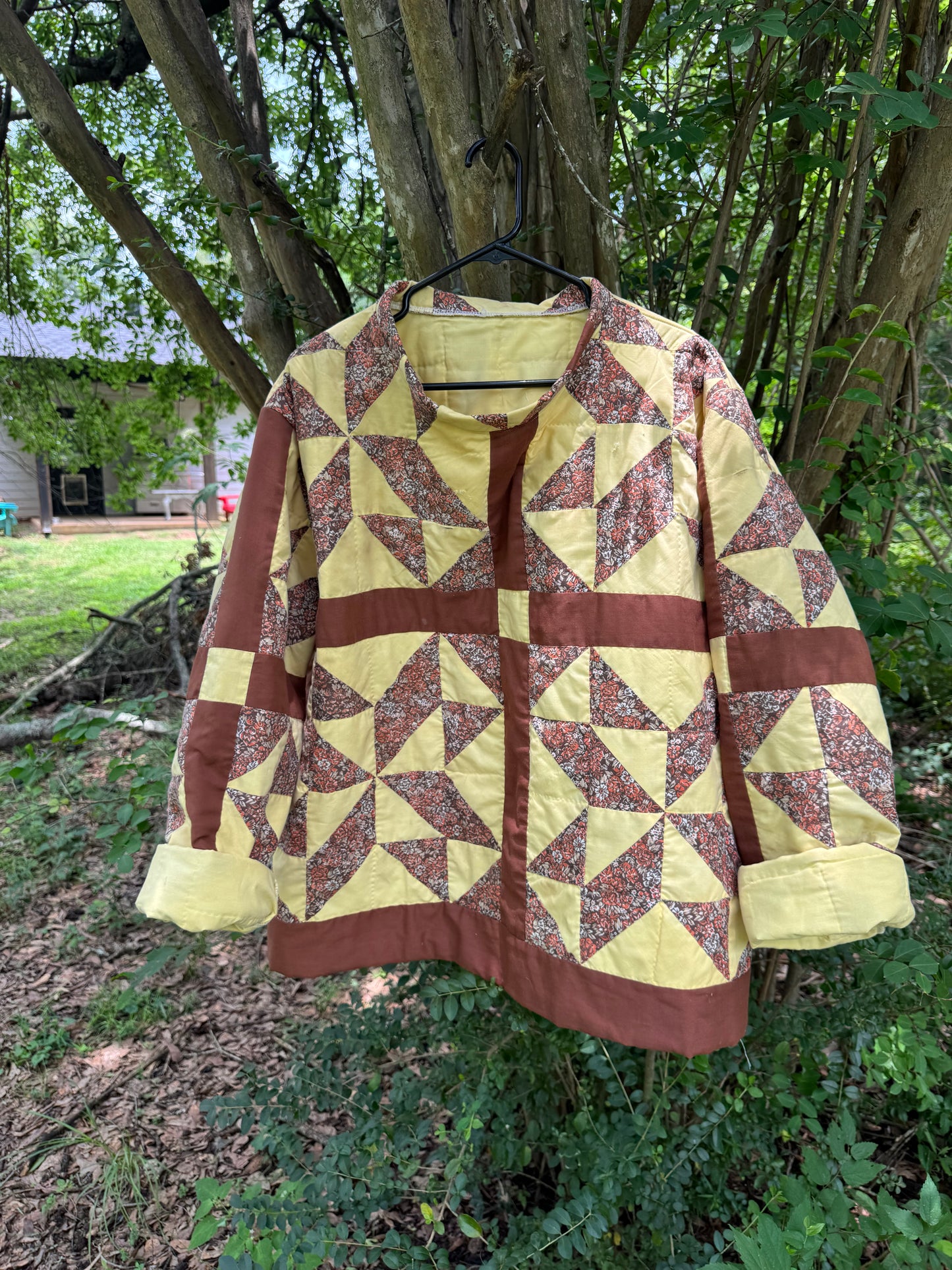 Vintage Quilt Pullover
