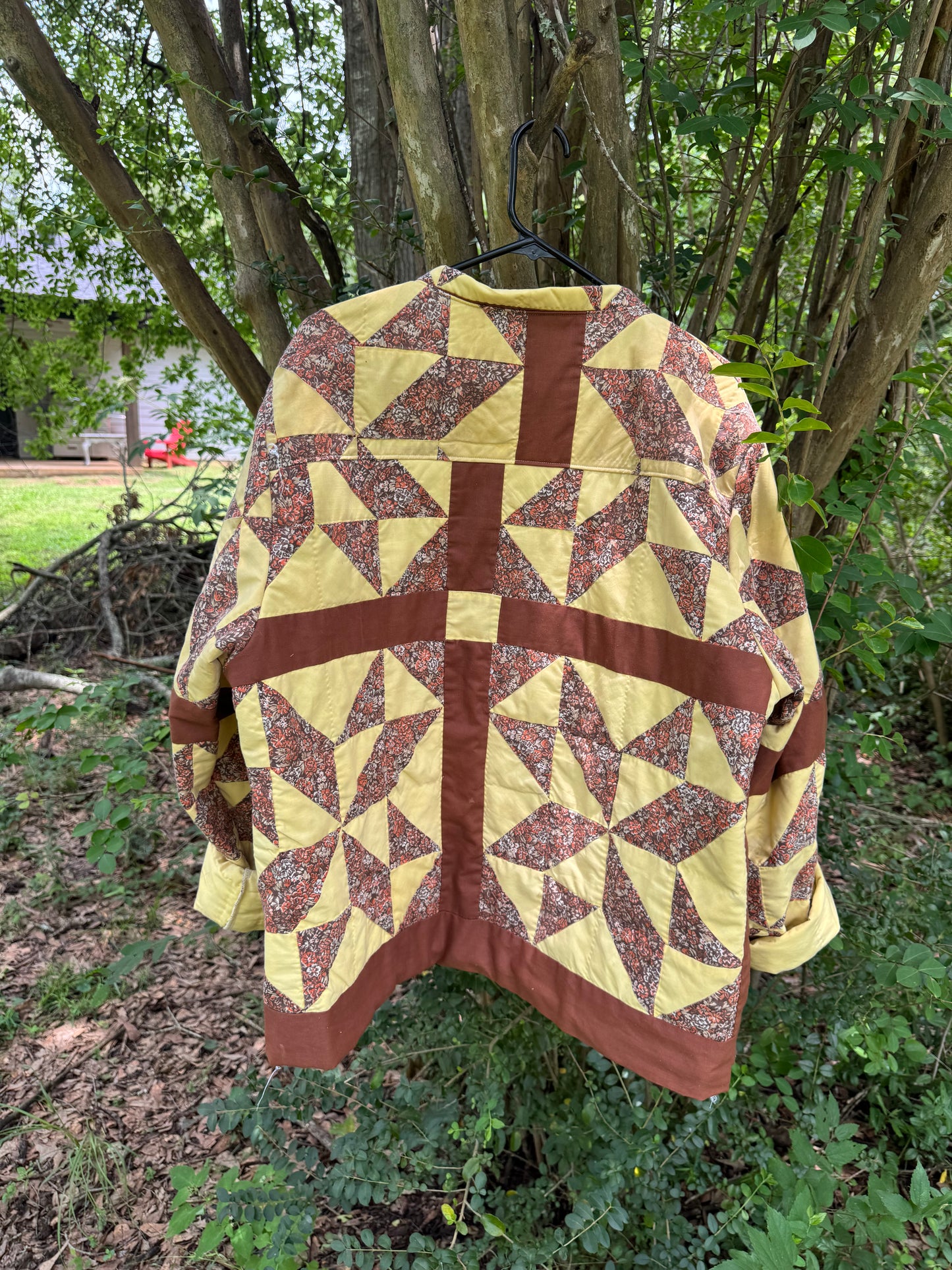 Vintage Quilt Pullover
