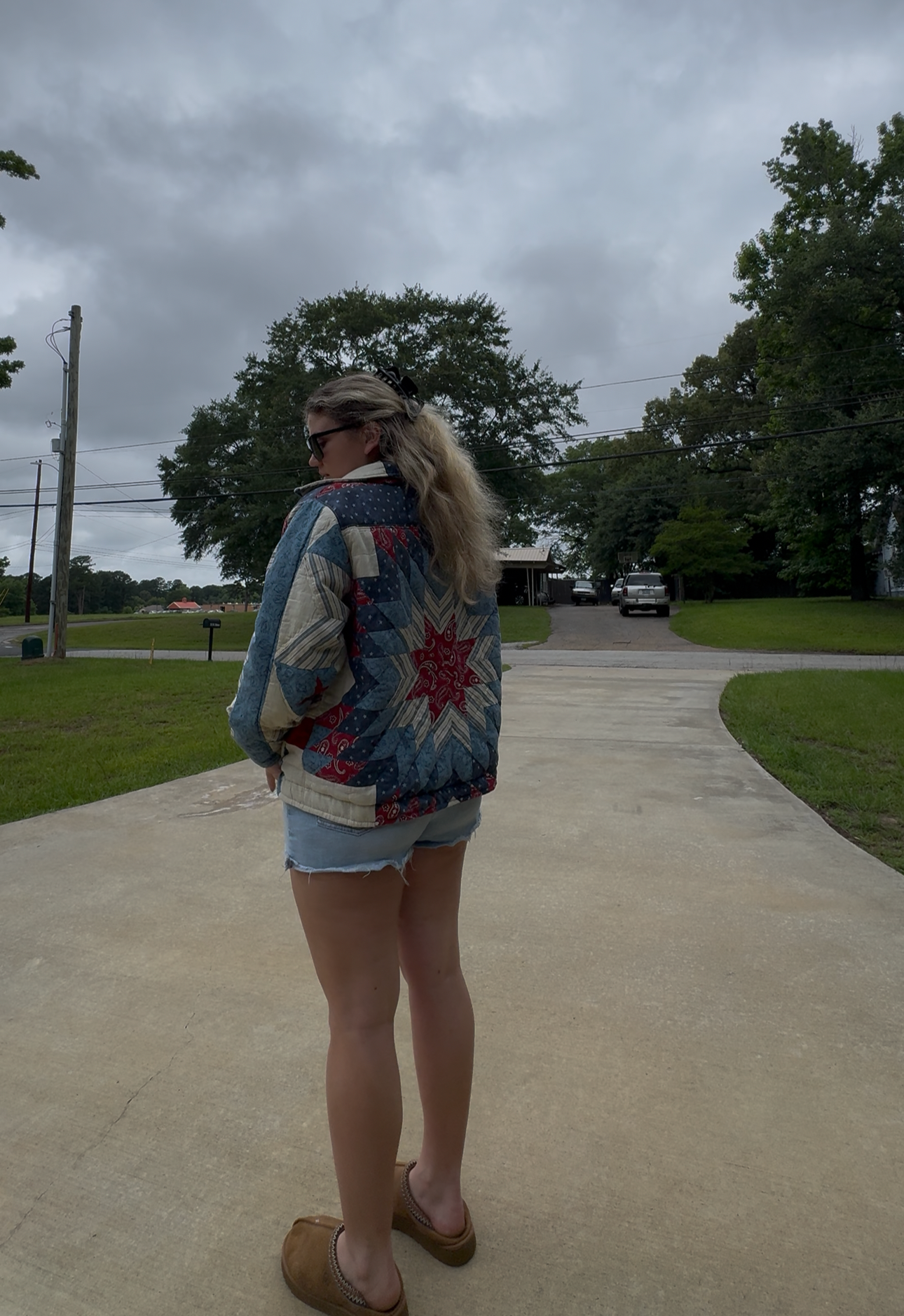 USA quilt coat!