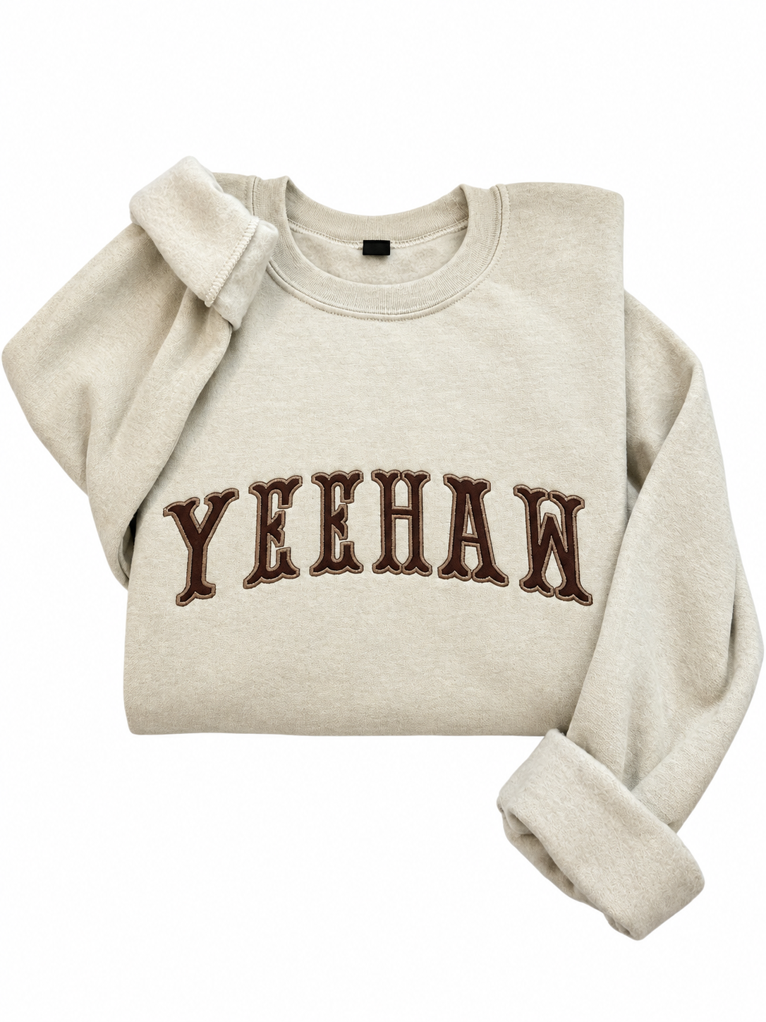 Yeehaw embroidered sweatshirt