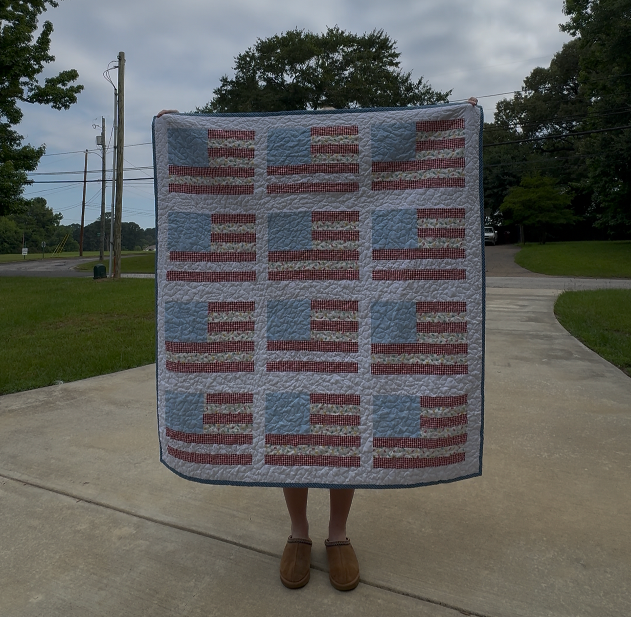 Flag quilt