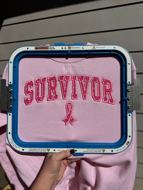 Survivor Breast Cancer Sweatshirt