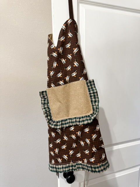 Duck boobie apron