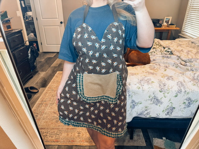Duck boobie apron