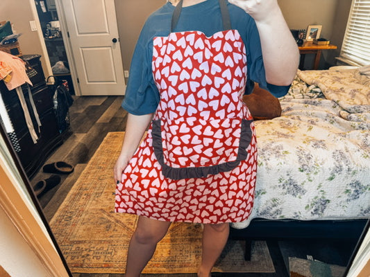 Lover heart apron